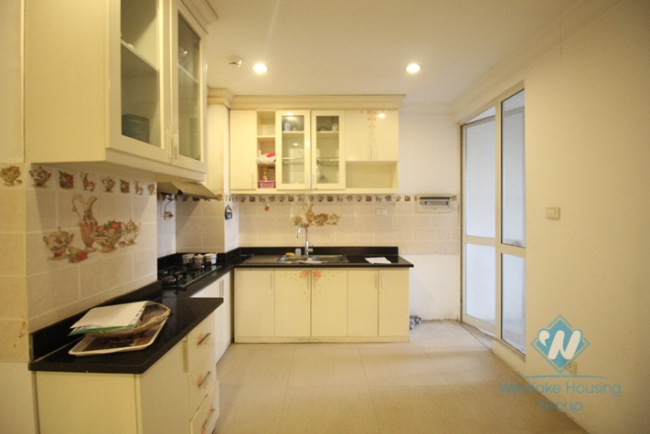 Affordable spacious 3 bedroom apartment for rent in Ciputra Tower, Hanoi